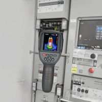 Caméra thermique infrarouge HTI HT-18+ pour la réparation électronique, 640x480, scanner d'imagerie thermique 256x192, garantie 1 an