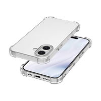 Vente en gros TPU Original Machine Feel Quad-corner pour étui de téléphone portable Airbag pour iPhone 17 17Air 17Pro 17Promax antichoc
