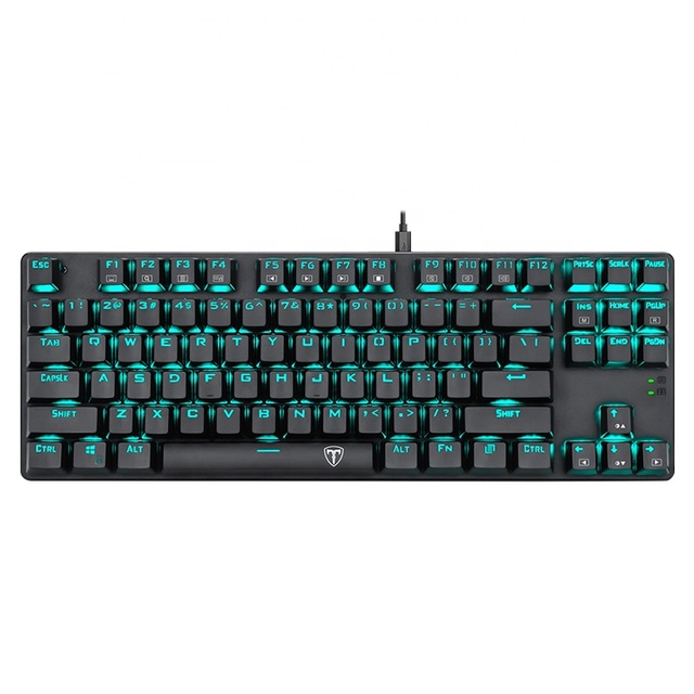 Professional Manufacturer TKL  USB Wired Mechanical Keyboard LED Backlight Hot Swap Gaming Keyboards for Gamer PC Computer