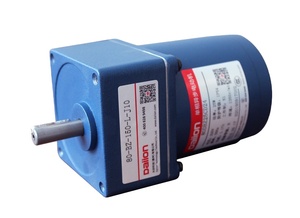 Moteur asynchrone triphasé Daiion 60 mm avec boîte de vitesses 50/60 Hz 110 V 220 V 380 V CA et bride - Product Image 3