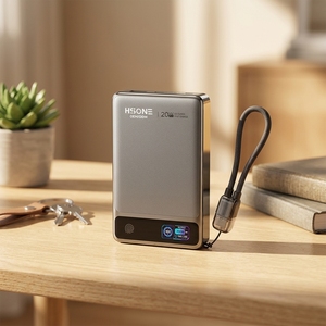 LDJ05 Banco de Energía Magnético Ultra Delgado, Carga Rápida de 15W 22.5W, Pantalla TFT, 5000mAh 10000mAh, Aprobado por Aerolíneas, OEM Personalizado - Product Image 4