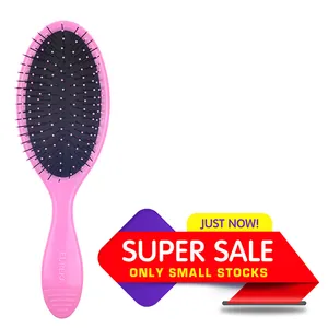 Eurka DS2359T-BB brosse à cheveux de couleur à la mode, brosse à cheveux démêlante à palette, épingles en Nylon de 0.7Mm, brosse à cheveux avec petit nettoyant