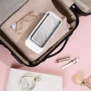 2023 nouveau design anneau de <span class=keywords><strong>lunettes</strong></span> Mini réservoir d'alimentation en acier inoxydable MINI nettoyeur <span class=keywords><strong>à</strong></span> <span class=keywords><strong>ultrasons</strong></span> version sans fil - Product Image 5