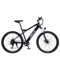 Vélo de montagne électrique 24 pouces, 500W 36V, fourche avant, batterie lithium, moteur arrière, vente en gros