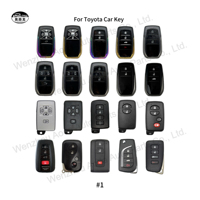Clés de voiture de remplacement intelligentes, coques de clés de véhicule pour Honda, Toyota, Lexus, Ford, Suzuki, Mitsubishi, Renault