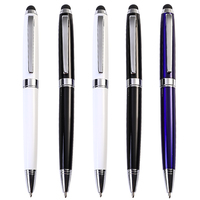 Vente chaude Élégant Stylo À Bille Tactile En Métal Personnalisé 0.7mm Largeur D'écriture avec pour Stylet Tablette Stylo