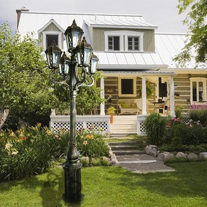 Solar Garden <b>Light</b> Led Outdoor Waterproof High <b>Pole</b> Landscape Lamp For Yard Patio Street Lighting - Product Image 2