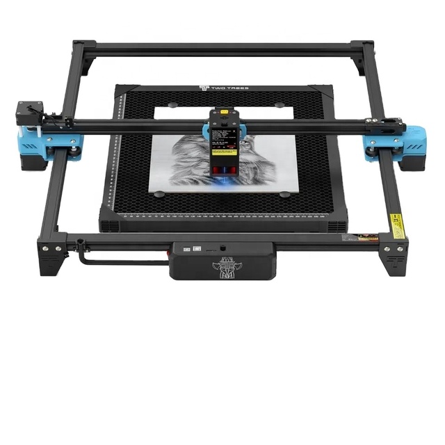 ActionLasers Grabador Laser Portatil Marking Diy Engraver Laser Engraving Machine Twotrees TTS-55 PRO Portable CNC Non Metal Diode ActionLasers