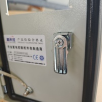 Boîtier de distribution d'alimentation pour équipement d'atelier L HMB, indice de protection IP66, verrouillage manuel, fenêtre d'observation pour applications électriques industrielles sur site