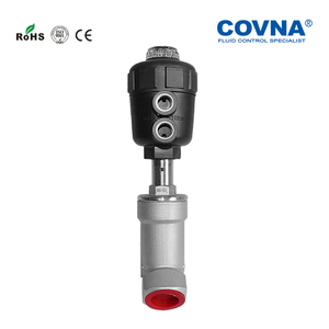 Vente de liquidation B2B COVNA : Vanne pneumatique à siège incliné en acier inoxydable série HKl7 - Product Image 5