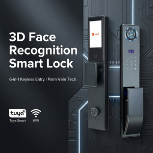 Serrure de porte intelligente Wi-Fi Hiwink avec interphone vidéo, contrôle à distance via l'application Tuya, identification faciale 3D, sécurité numérique pour la maison, le bureau et l'appartement - Product Image 1