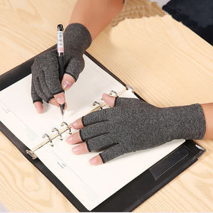 <span class=keywords><strong>1</strong></span> par de guantes de compresión para artritis, muñequera para aliviar el dolor articular, muñequera para hombre y mujer, guantes de compresión - Product Image 6