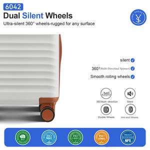 <span class=keywords><strong>Ensemble</strong></span> <span class=keywords><strong>de</strong></span> 3 <span class=keywords><strong>valises</strong></span> <span class=keywords><strong>rigides</strong></span> à roulettes avec fermeture éclair, bagages <span class=keywords><strong>de</strong></span> voyage avec roulettes pivotantes et serrure TSA - Product Image 3