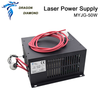 Alimentation électrique pour tube laser CO2 40W 50W 60W 80W Alimentation laser MYJG pour machine de découpe laser