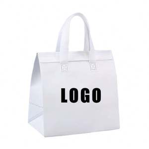 ถุงผ้าหิ้วแบบไม่ทอสำหรับร้านอาหาร ใส่อาหารกลับบ้าน กันน้ำ ใช้ซ้ำได้ รีไซเคิลได้ - Product Image 1