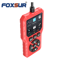 Escáner OBD2 Portátil FOXSUR V529, Herramienta de Diagnóstico Universal para Autos, Lector de Códigos de Error del Motor, Monitor de Emisiones