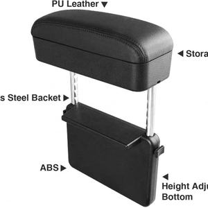 Coussin de protection universel pour accoudoir central de voiture avec charge USB - Product Image 2