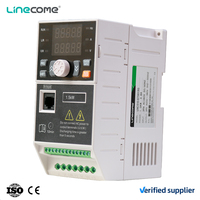 Inversor VFD de Fácil Instalación, 220V 380V, 1.5KW, Convertidor de Frecuencia 2HP, Monofásico/Trifásico, Accionamiento de CA 0-500Hz, Manual en Inglés