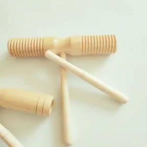 Instruments de musique Orff à <span class=keywords><strong>double</strong></span> barillet abordables pour l'éducation précoce, <span class=keywords><strong>double</strong></span> corne - Product Image 5