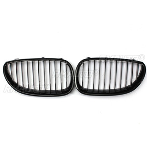 กระจังหน้ารถยนต์คุณภาพสูงแบบสองเส้น สำหรับตกแต่ง BMW M5 E60 E61 ซีรีส์ 5 M5 ปี 2003-2009 ทำจากวัสดุ ABS - Product Image 2