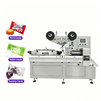 Machine d'emballage automatique pour bonbons enrobés, chocolats, bonbons mous et granulés