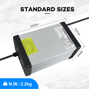 Bộ Sạc Pin <span class=keywords><strong>Lithium</strong></span> Li-<span class=keywords><strong>ion</strong></span> 40A 30A 25A 20A 15A Cho 96V Đến <span class=keywords><strong>3.7V</strong></span> Cho Xe Golf Xe Kéo Bộ Sạc Pin Lipo LiFePO4 Axit Chì - Product Image 4