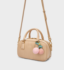 Sac en cuir pour femme, portefeuille, sac bandoulière, sac bowling de haute qualité, charmant sac Boston de luxe pour femme - Product Image 4