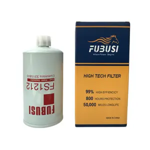 Motor Brandstoffilterelement Fs1212 3308638 Olie-Water Afscheider Filter