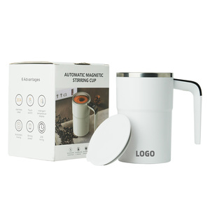 380ml Custom Logo Stainless Steel Portable <strong>Electric</strong> Protein <strong>Shaker</strong> Cup Magnetic Office Travel Cup Leak-proof Temperature Display - Product Image 1