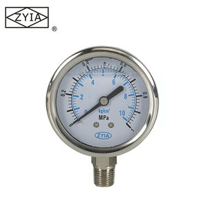 مقياس ضغط مملوء بالسائل للاتصال بالغاز أو الزيت - Product Image 3