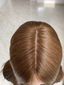 Postizo de Cabello Humano de Alta Calidad para Mujer, Base de Seda de 6.5x7 con Clip, Piezas de Cabello con Nudo Invisible para Mujer con Cabello Fino - Product Image 3