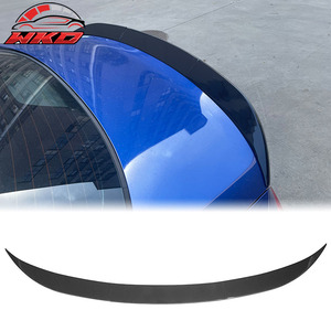 เหมาะสำหรับ Honda Civic รุ่นที่ 11 ซีดาน 4 ประตู ปี 2022-2026 สปอยเลอร์หลังทรง HPD สีดำเงา - Product Image 1