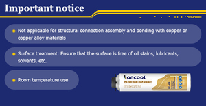 Scellant en mousse de polyuréthane LONCOOL PU |   Fixateur à forte adhérence pour la pierre, la brique et la construction - Product Image 4