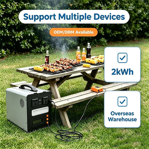 <span class=keywords><strong>Kit</strong></span> de Sistema de Energía <span class=keywords><strong>Solar</strong></span> para Automóvil de Alta Capacidad 2000Wh, Batería LiFePO4 para Estación Doméstica / Controlador de Carga <span class=keywords><strong>Solar</strong></span>, Arrancador de Emergencia de Onda Sinusoidal Pura - Product Image 1