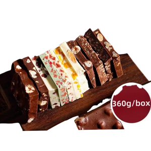Factory Wholesale Snacks Cheap Quality Candy <strong>Composite</strong> bar <strong>Chocolate</strong> Variety of Flavors Mixed Nuts and Hazelnut <strong>Chocolate</strong> - Product Image 1