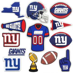 Vente en gros nouvelle équipe de football américaine Nouvelle-Orléans Saints Style PVC décorations de chaussures breloques de chaussures - Product Image 3