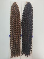 Tresses au crochet bouclées à la française en spirale, cheveux synthétiques à ondulations lâches, extensions capillaires personnalisables pour toutes les occasions