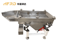 Nouvelle machine de tamisage vibratoire linéaire électrique compacte en acier inoxydable pour la fabrication de graines de melon et de sésame en usine