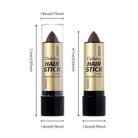 Bâton de coloration capillaire naturelle professionnelle Clubday pour cheveux, pour couvrir les cheveux blancs, facile à nettoyer