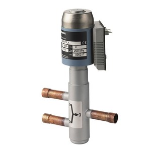 M3FK32LX Three Way Solenoid Control Valve 1/2 In Port Electronic <b>Worm</b> <b>Gear</b> Drive Refrigerant Normal Temperature - Product Image 3