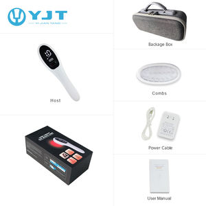 YJT laser peigne Lllt cheveux naturels poussent la lumière rouge Laser thérapie Machine équipement de repousse des cheveux - Product Image 4