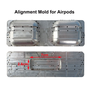 Moldes de Sublimación con Recubrimiento para Impresión por Transferencia de Calor al Vacío 3D para Fundas de <span class=keywords><strong>Airpods</strong></span> 1, 2, 3, 4 y <span class=keywords><strong>Pro</strong></span>, Personalización con Fotos, Moldes para Prensa de Calor DIY - Product Image 1
