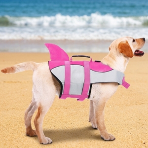 Harnais personnalisé pour animaux de compagnie en forme d'aileron de requin, vente en gros, avec costume décoratif d'aileron dorsal mignon, <span class=keywords><strong>gilet</strong></span> pour chien et chat, idéal pour un cadeau - Product Image 1