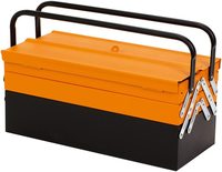 GTYPRO Caja De herramentas 85 pièces boîte à outils 3 couches clé tournevis Kit d'outils ménagers dans une boîte en métal jeu De douilles