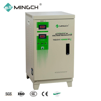 MINGCH monophasé 10000VA stabilisateur de tension AC 10KVA régulateurs de tension SVC automatiques industriels alimentation