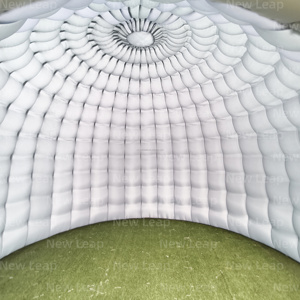 Nuova Tenda Gonfiabile Leap Impermeabile e Resistente con Luce LED, Cupola Grigia Personalizzabile, per Spettacoli, Discoteche, Igloo, Campeggio - Product Image 4
