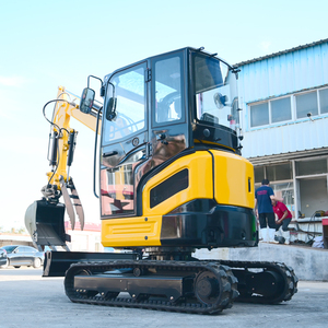 Spedizione gratuita 2.6 tonnellate idraulico Mini escavatore movimento terra macchine piccolo scavatore fattoria cortile ristrutturazione Micro Bagger - Product Image 6