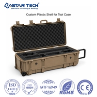 Caja de Transporte con Ruedas, Carcasa de Plástico, Moldeo por Inyección Personalizado, Fabricación OEM Directa de Fábrica