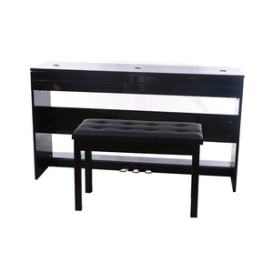 High Quality Digital Upright Piano 88 Keys Weighted Hammer Iron Solid Wood Soundboard 600 Rhythms - Product Image 5