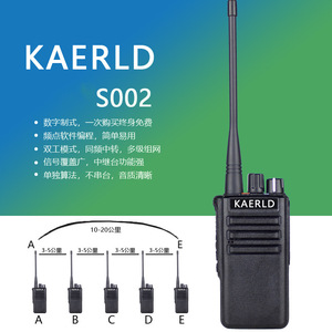 Répéteur numérique Kaerld pour talkie-walkie, portée 50 km, haute puissance, utilisation en tunnel, mine, sous-sol - Product Image 2